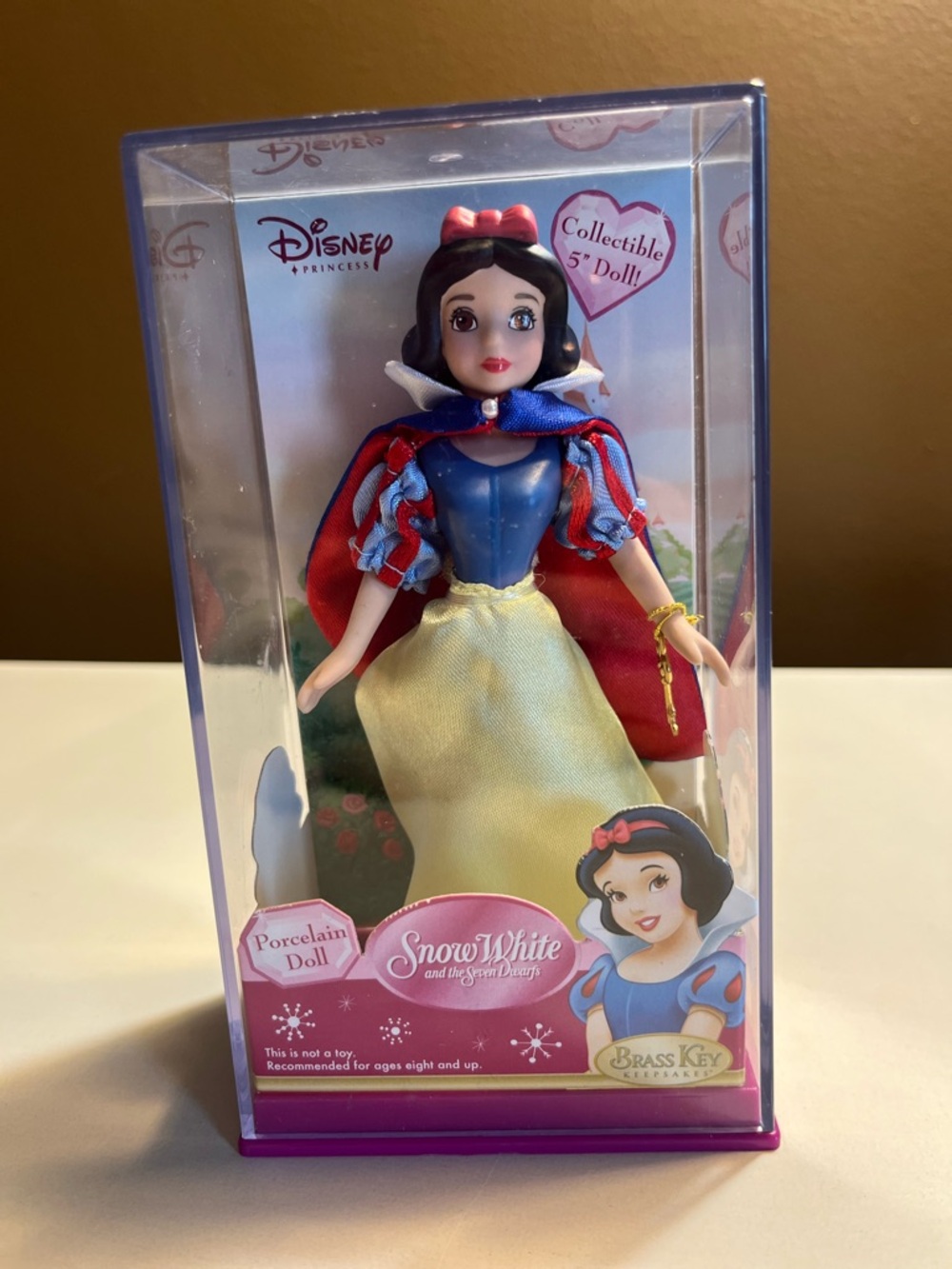 Disney Snow White Collectible 5" Porcelain Doll